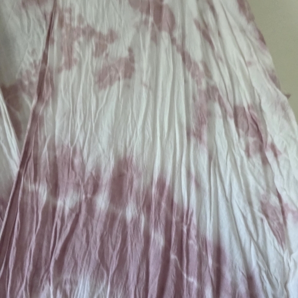 ⭐️40% Off⭐️ Moss Rose Dusty Rose Tie-Dye Fringe Kimono - Picture 12 of 12
